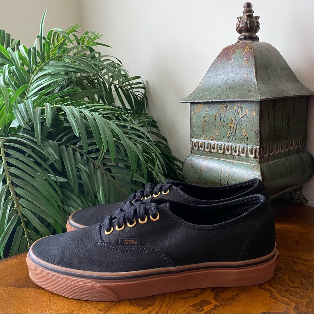 Vans Black and Brown Authentic Sneakers - Picture 13 of 13